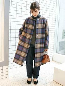 chiharuさん（レディース・158cm）の秋コーディネート