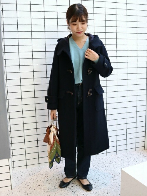 SLOBE IENA（スローブイエナ）の「ヘリンボンダッフルコート