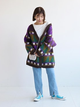 chiharuさん（レディース・158cm）の冬コーディネート