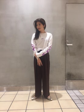 miyamotoさん（レディース・164cm）の夏コーディネート