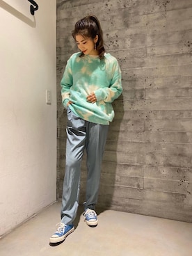 「TOWNCRAFT（タウンクラフト）のアイテム」を使った、miyamotoさん（レディース・164cm）の秋コーディネート