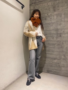 miyamotoさん（レディース・164cm）の冬コーディネート