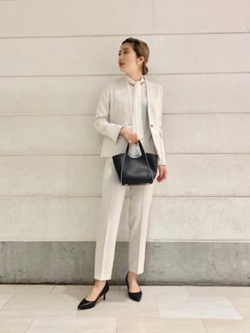 「RECOMMEND  ITEM STYLING」｜「アイテム（ジャケット/アウター）」を使った、miyamotoさん（レディース・164cm）の冬コーディネート