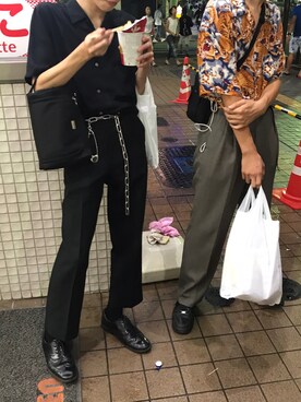 「BMW（ビーエムダブリュー）のアイテム」を使った、slanoitさん（メンズ・170cm）の夏コーディネート