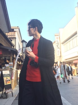 「Steven Alan（スティーブンアラン）のアイテム（その他アウター）」を使った、ワサビさん（メンズ・180cm）の冬コーディネート