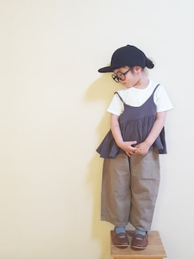 「アイテム（キャミソール）」を使った、kopaさん（キッズ・100cm）の春コーディネート