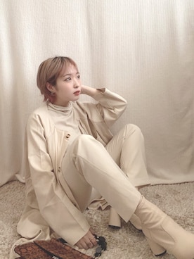 enaさん（レディース・155cm）の秋コーディネート