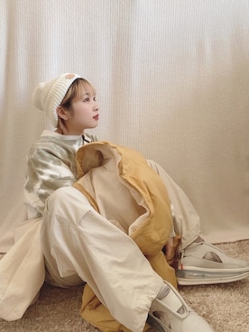 enaさん（レディース・155cm）の冬コーディネート