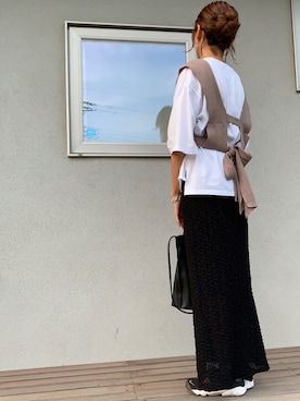 「archives（アルシーヴ）のアイテム」を使った、hxxxxaさん（レディース・162cm）の夏コーディネート