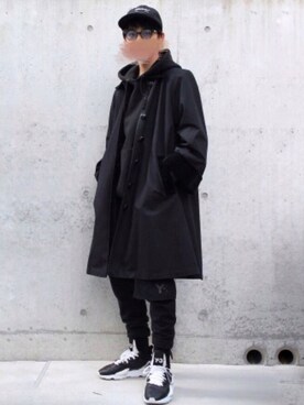 Yves Saint Laurent（イヴサンローラン）のステンカラーコートを使った ...