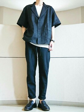 あつしさん（メンズ・168cm）の夏コーディネート