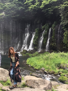 「Billiken（ビリケン）のアイテム」を使った、Rさん（レディース・160cm）の夏コーディネート