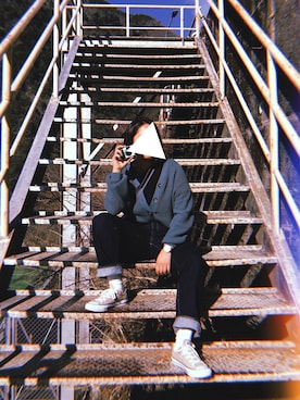 「ハイウエストストレートジーンズ」｜ayaneさん（レディース・155cm）の春コーディネート