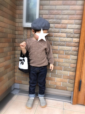 maruさん（キッズ・100cm）の冬コーディネート