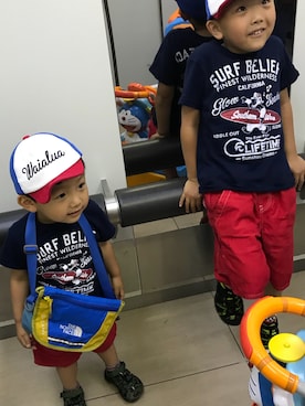 ☆2boys☆さん(キッズ・90cm)の夏コーディネート