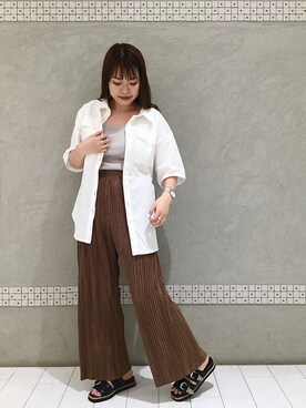 miriさん（レディース・158cm）の夏コーディネート