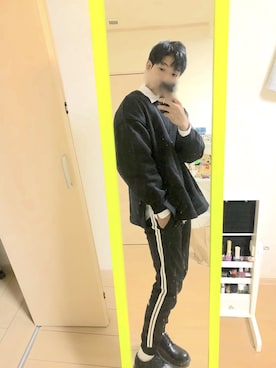 れんれんさん（メンズ・168cm）の冬コーディネート