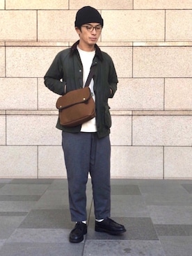 okamoさん（メンズ・176cm）の秋コーディネート