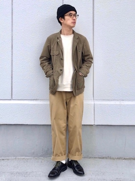 okamoさん（メンズ・176cm）の春コーディネート