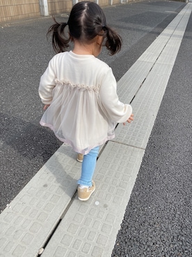 mii-chanさん（キッズ・80cm）の冬コーディネート