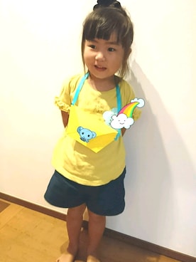 「プレ幼稚園」｜m.sさん（キッズ・90cm）の秋コーディネート