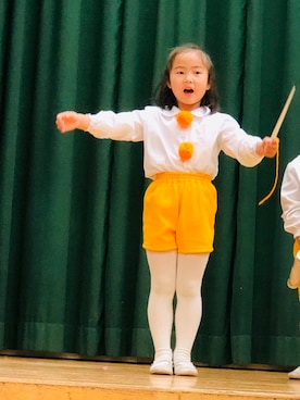 「発表会」｜「アイテム（その他）」を使った、m.sさん（キッズ・110cm）の春コーディネート