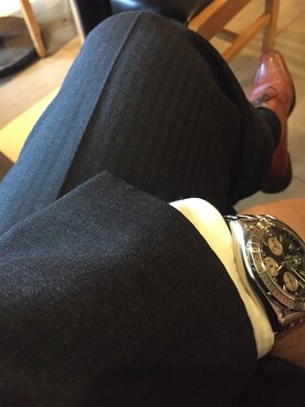 「RICHARD JAMES（リチャード ジェームス）のアイテム」を使った、silver925さん（メンズ・171cm）の秋コーディネート