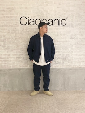 「Dickies（ディッキーズ）のアイテム（ブルゾン）」を使った、takayaikedaさん（メンズ・167cm）の秋コーディネート