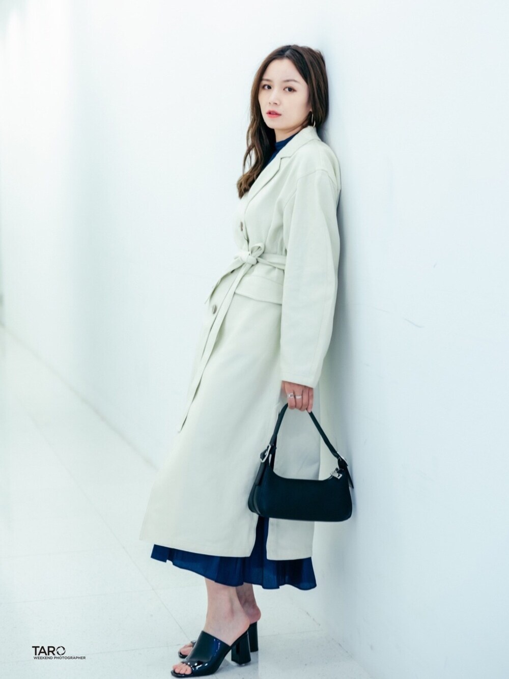 SLY（スライ）の「LINEN OVER TAILOR コート（トレンチコート