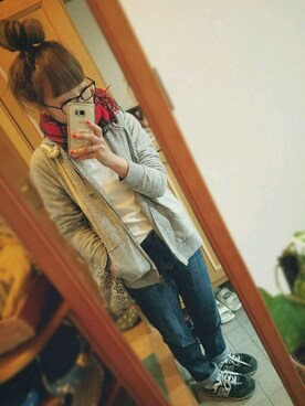 asuさん（レディース・154cm）の冬コーディネート