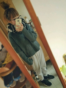 asuさん（レディース・154cm）の冬コーディネート