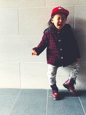 UTAさん（キッズ・90cm）の冬コーディネート
