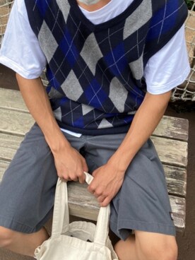 ててさん（メンズ・176cm）の秋コーディネート