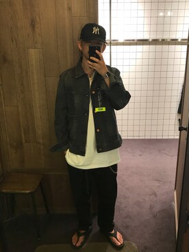 「ディーゼル」｜「アイテム（その他）」を使った、_hszmさん（メンズ・168cm）の夏コーディネート