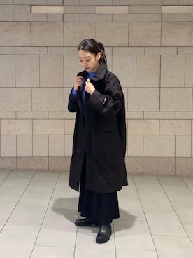 「Marilyn Moon（マリリンムーン）のアイテム」を使った、岸原（kishihara）さん（レディース・153cm）の秋コーディネート