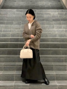 岸原（kishihara）さん（レディース・153cm）の冬コーディネート