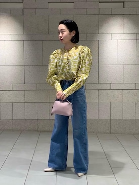 岸原（kishihara）さん（レディース・153cm）の冬コーディネート