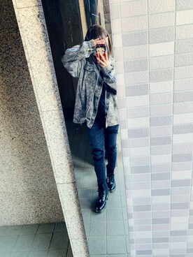 「CECIL McBEE（セシルマクビー）のアイテム（その他）」を使った、とこさん（レディース・154cm）の冬コーディネート
