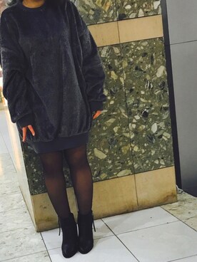 「ファープルオーバー」｜ayu✩さん（レディース・153cm）の秋コーディネート