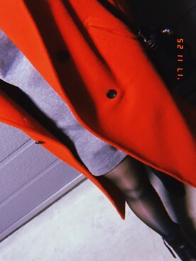 「シック」｜「アイテム（その他アウター）」を使った、ayu✩さん（レディース・153cm）の秋コーディネート