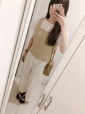 necoさん（レディース・157cm）の夏コーディネート