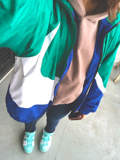 あやか Nikeのナイロンジャケットを使ったコーディネート Wear