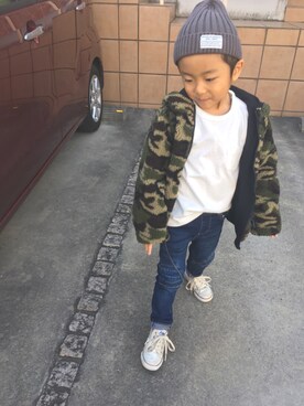 yocoさん（キッズ・110cm）の秋コーディネート