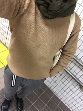 「LANVIN collection（ランバン コレクション）のアイテム」を使った、kさん（メンズ・160cm）の冬コーディネート