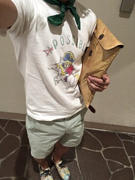 kさん（メンズ・158cm）の夏コーディネート