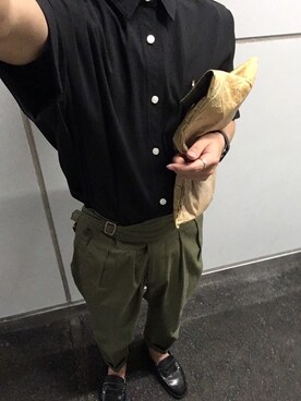 kさん（メンズ・157cm）の夏コーディネート