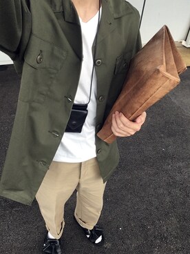 kさん（メンズ・158cm）の夏コーディネート
