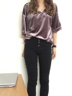 嶺井レイさんのコーディネート