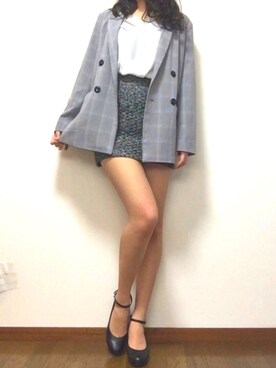 嶺井レイさんのコーディネート