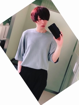 「つかれた」｜シイタケマンさん（メンズ・177cm）の夏コーディネート